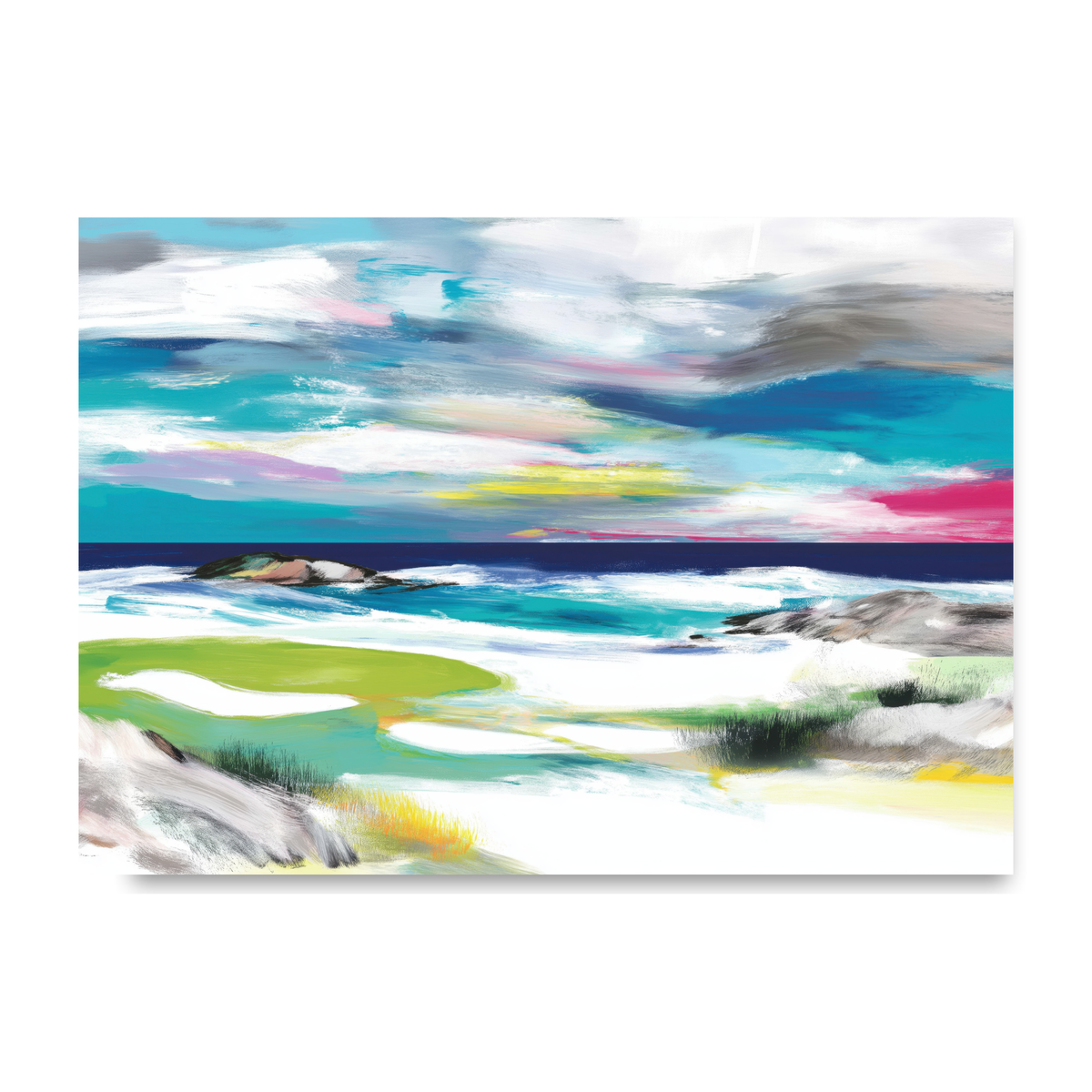 Seaside green by Chromatic Storm Studio