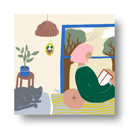 Favourite Pasttime by Alix Campbell Art