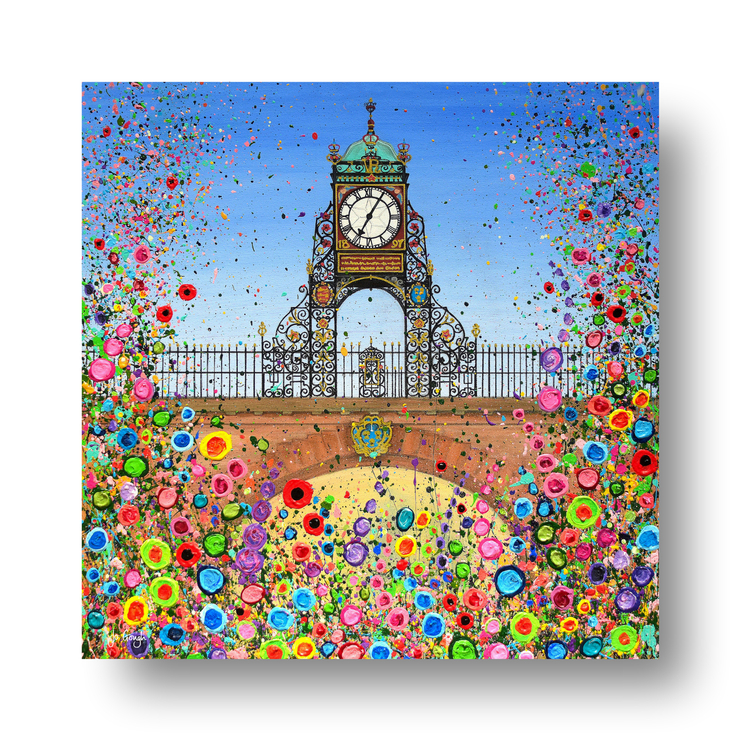 Chester Eastgate Clock by Jo Gough
