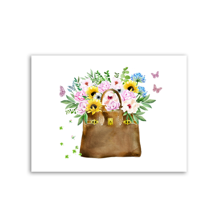 Peonies Hermes Landscape by Mercedes Lopez