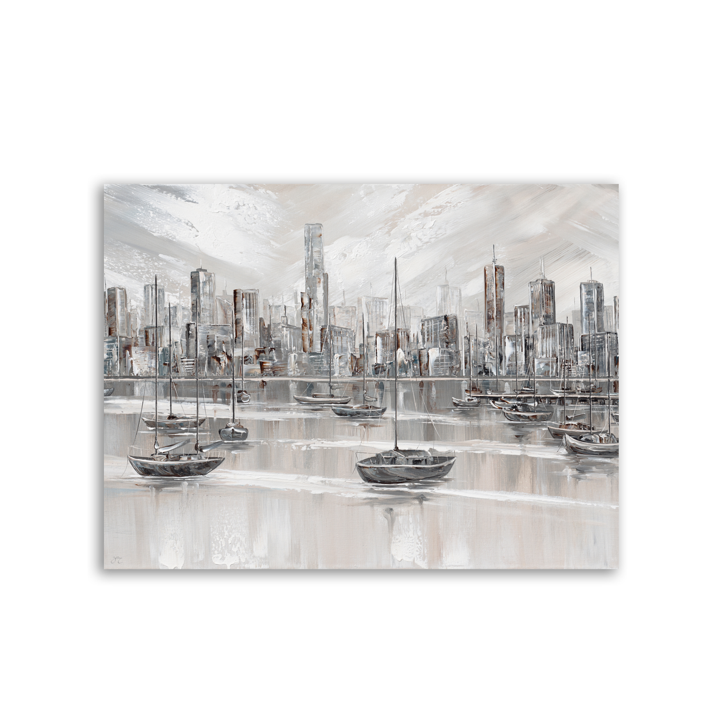Melbourne City Skyline by Isabella Karolewicz