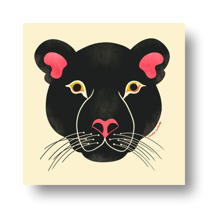 Jungle Cats Jaguar by Carrie Cantwell