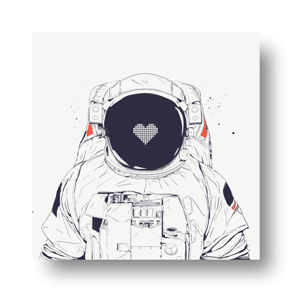 Astronaut Love by Balazs Solti