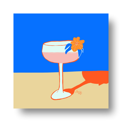 Cocktail Hour2 by Alix Campbell Art