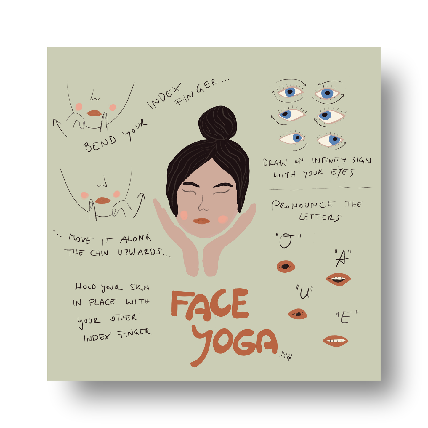Face Yoga by Alix Campbell Art