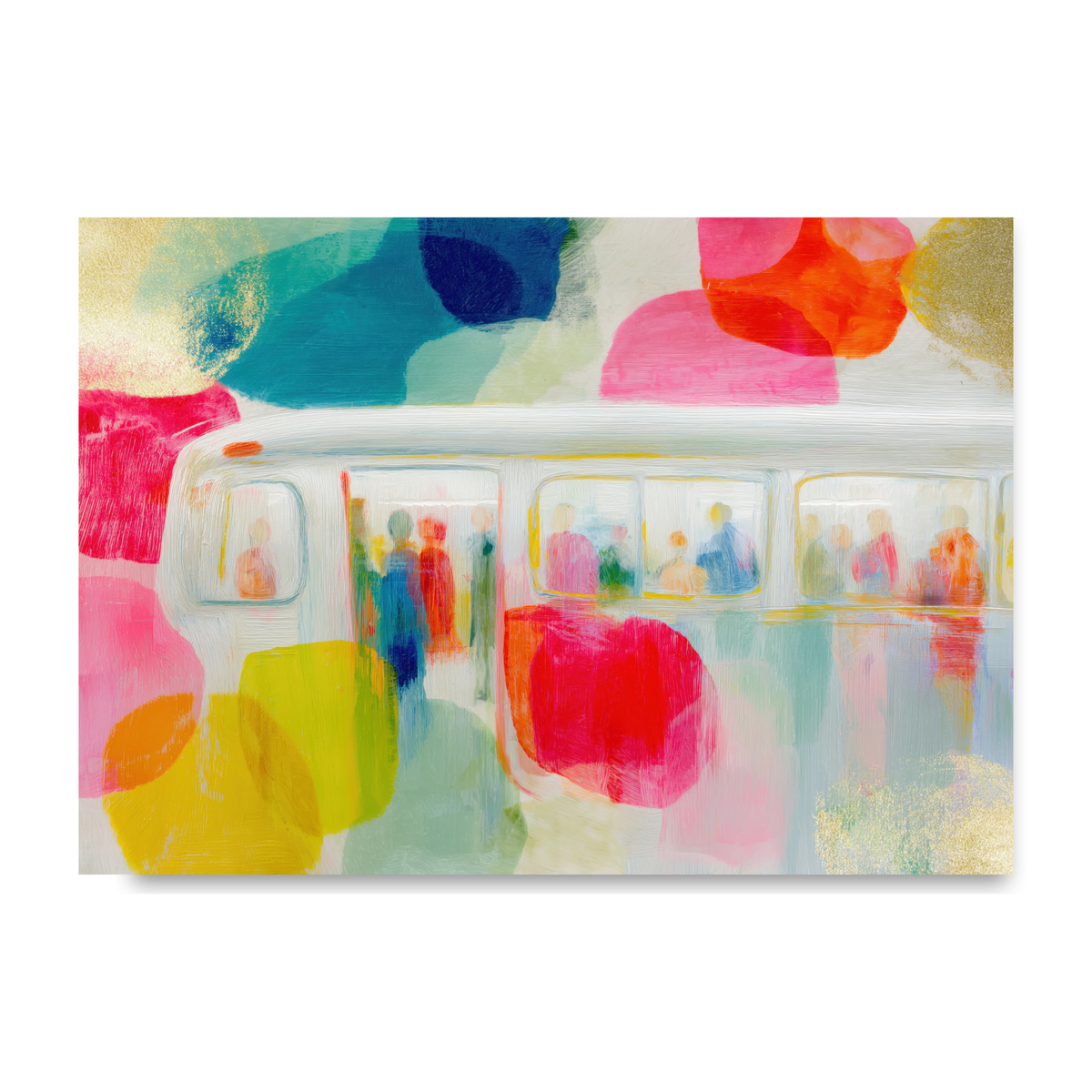 Subway In Color by Chromatic Storm Studio