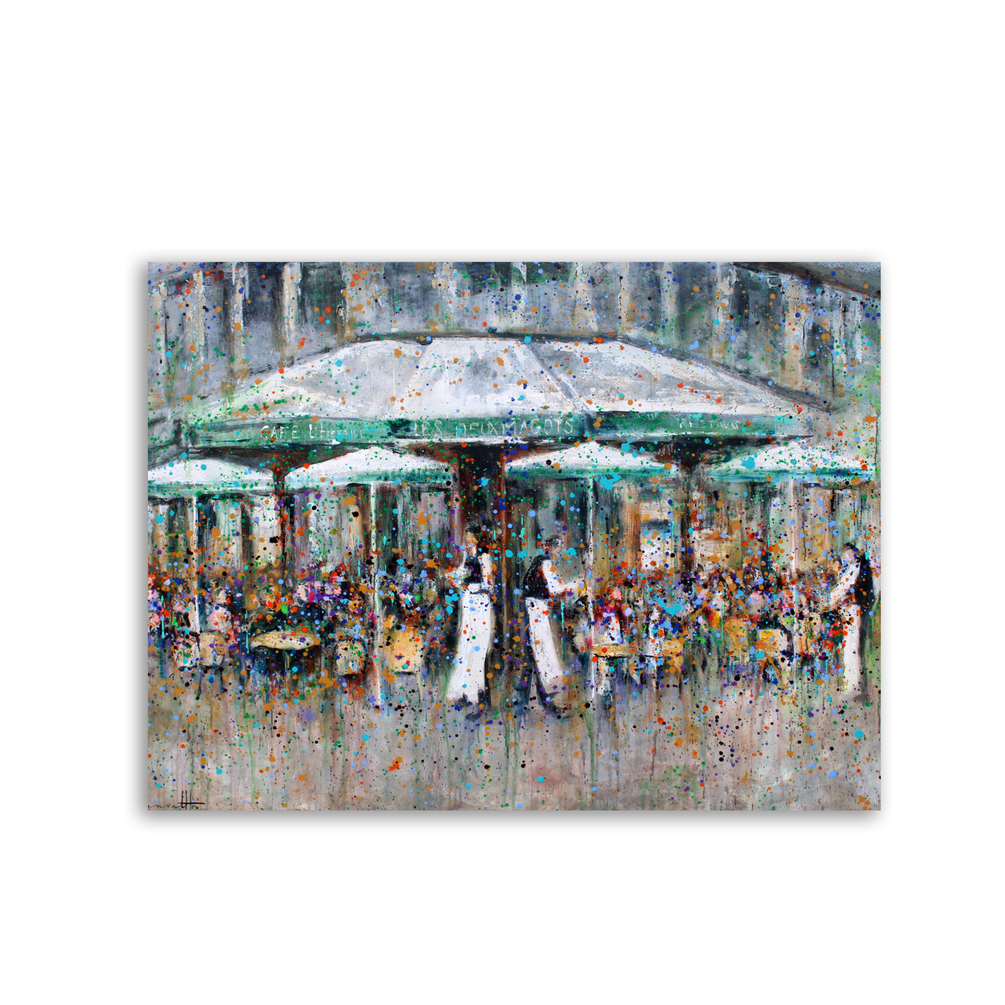 Les Deux Margots by STUDIO PAINT-ING
