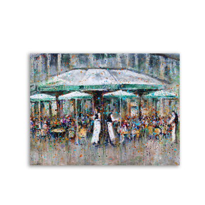 Les Deux Margots by STUDIO PAINT-ING