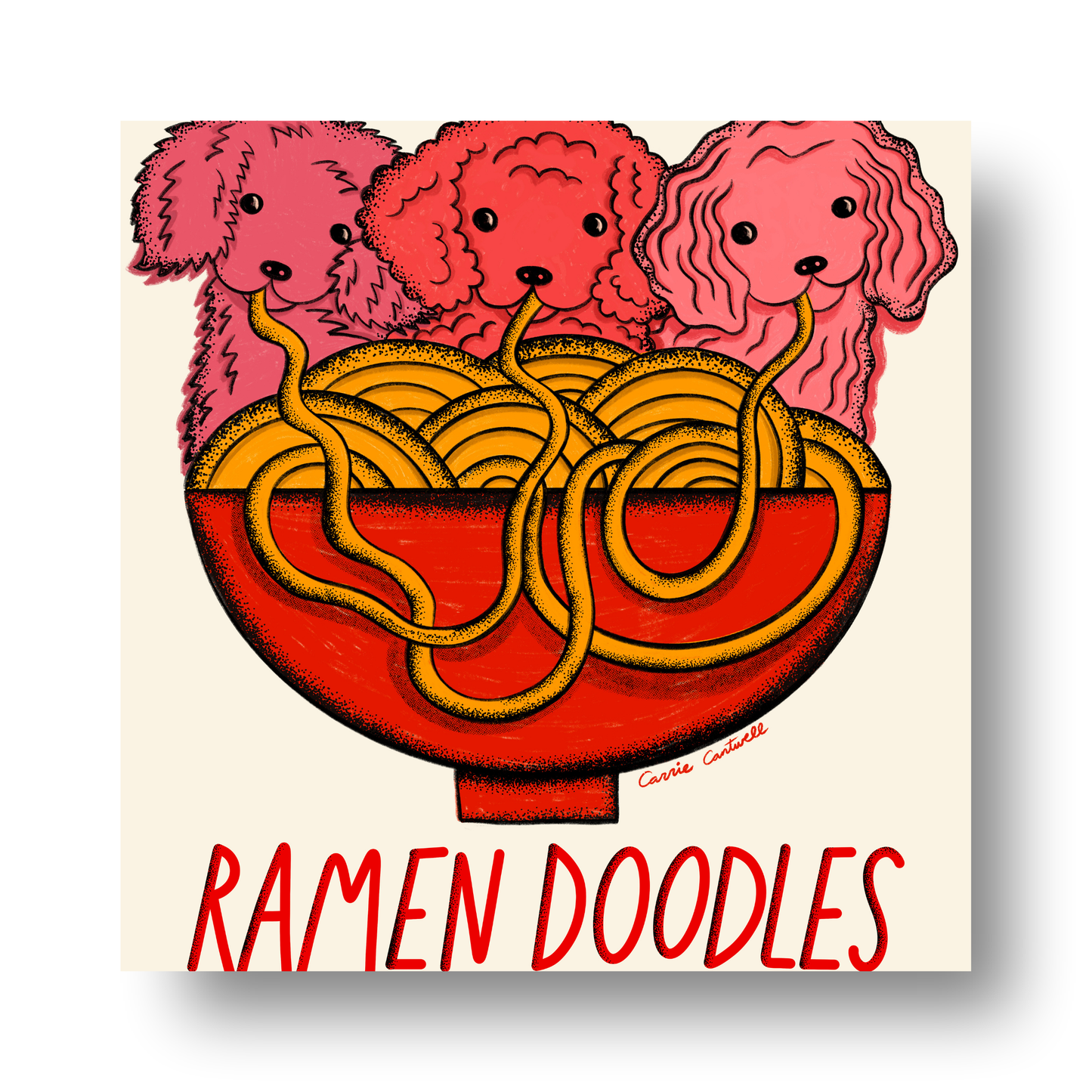 Ramen Doodles by Carrie Cantwell