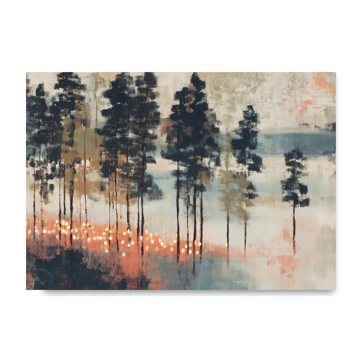 Pine Forest At Twilight by Chromatic Storm Studio