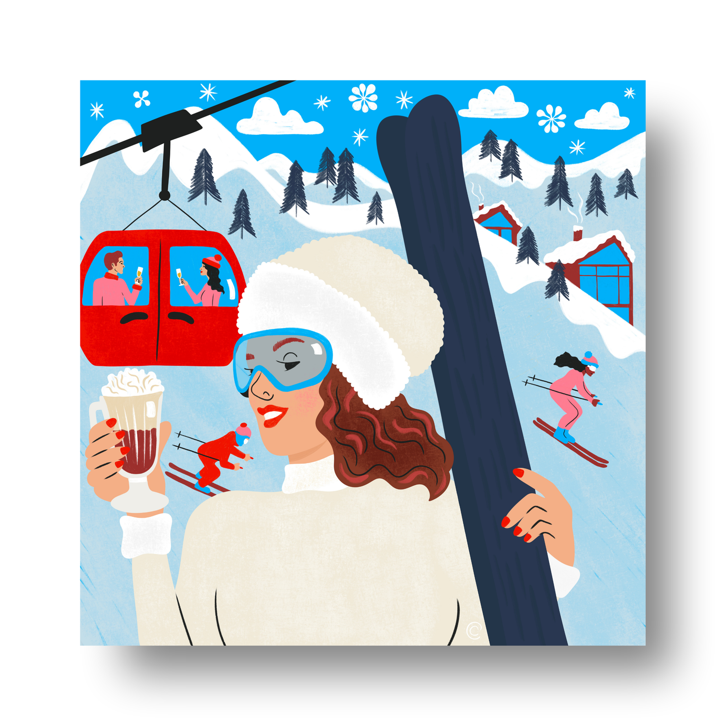 Apres Ski by Carrie Cantwell