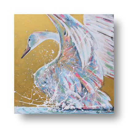 Loyal Swan by STUDIO PAINT-ING