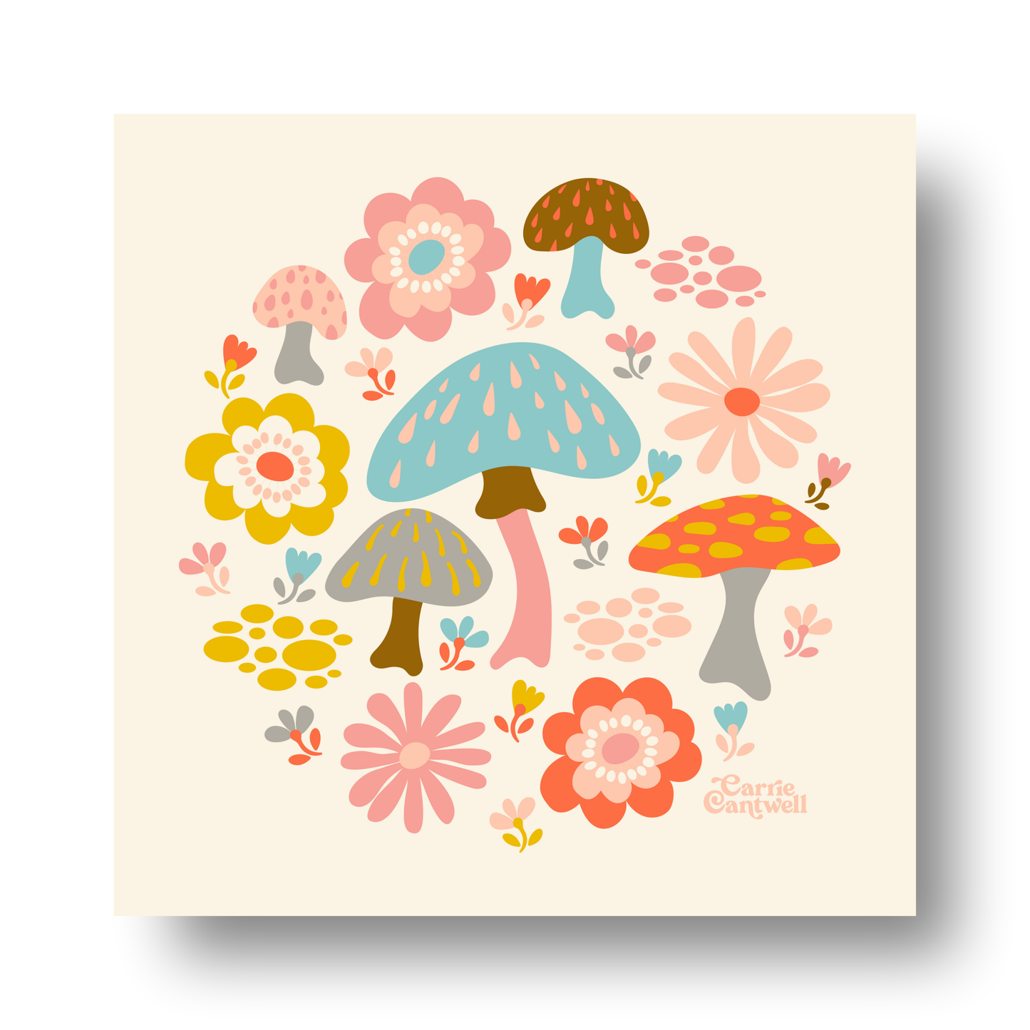 Wonderful Woodland Flora by Carrie Cantwell
