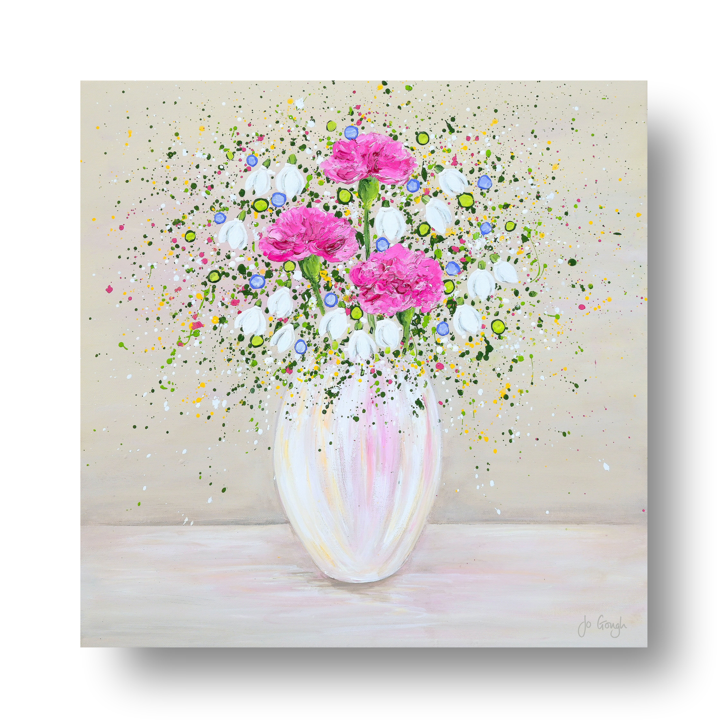 January Blooms by Jo Gough