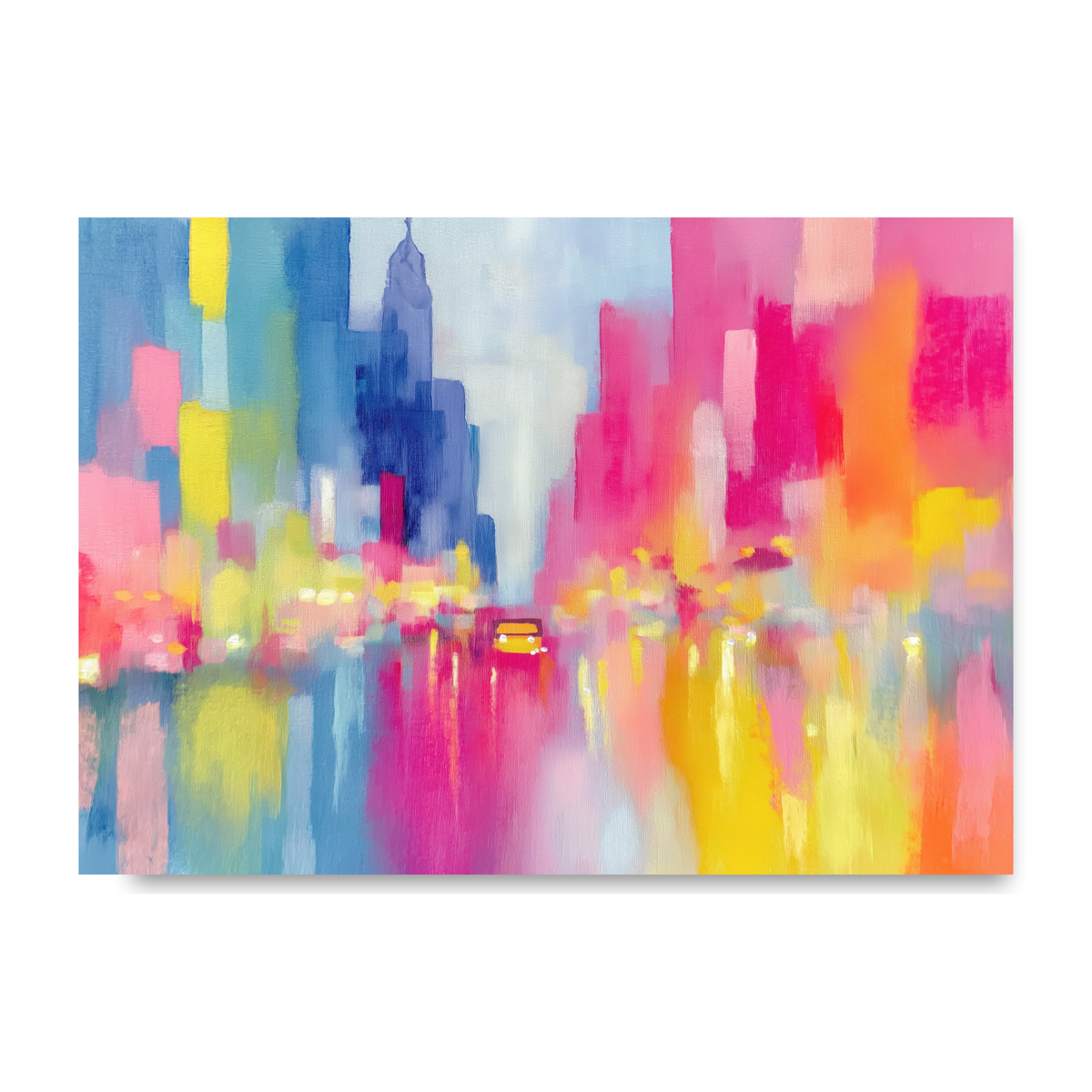Rainy City Glow by Chromatic Storm Studio
