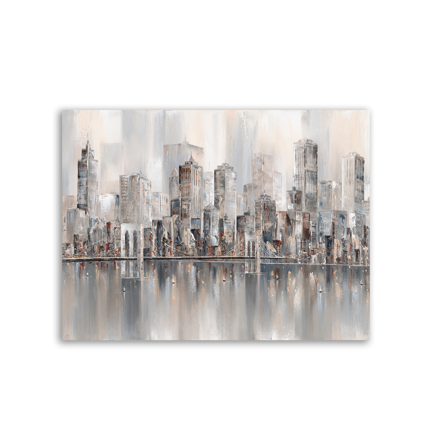 Illusions New York Skyline by Isabella Karolewicz