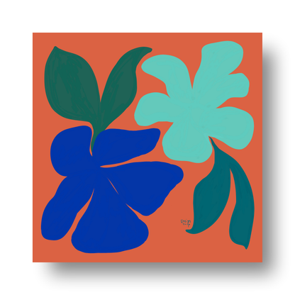 Graphic Floral 2 by Alix Campbell Art