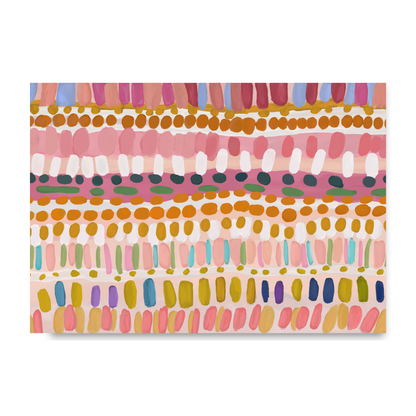 Colurful Painting Brush Dabs by Print Punk Studio