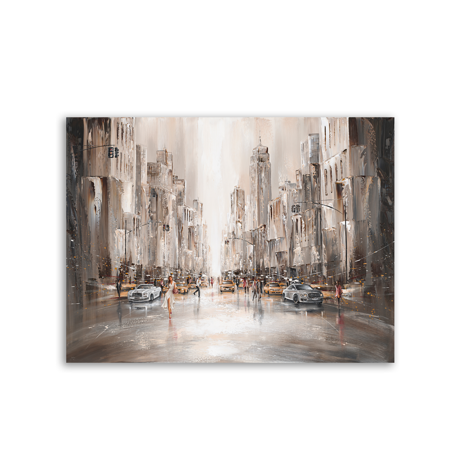 City Life, New York by Isabella Karolewicz