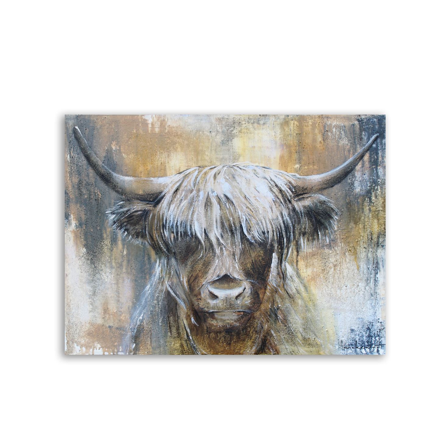 Highland Cow 1 by STUDIO PAINT-ING