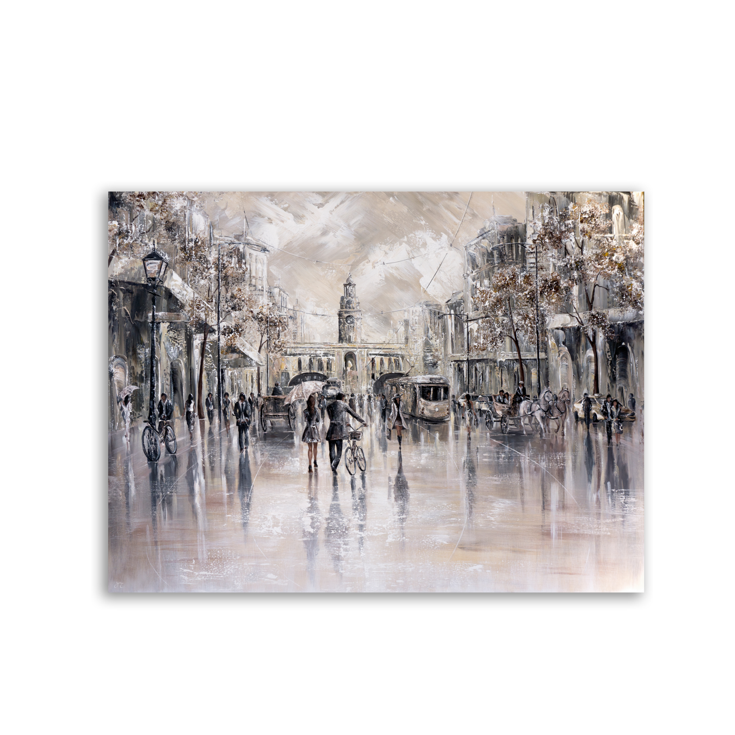 Melbourne Vibes Elizabeth Street by Isabella Karolewicz