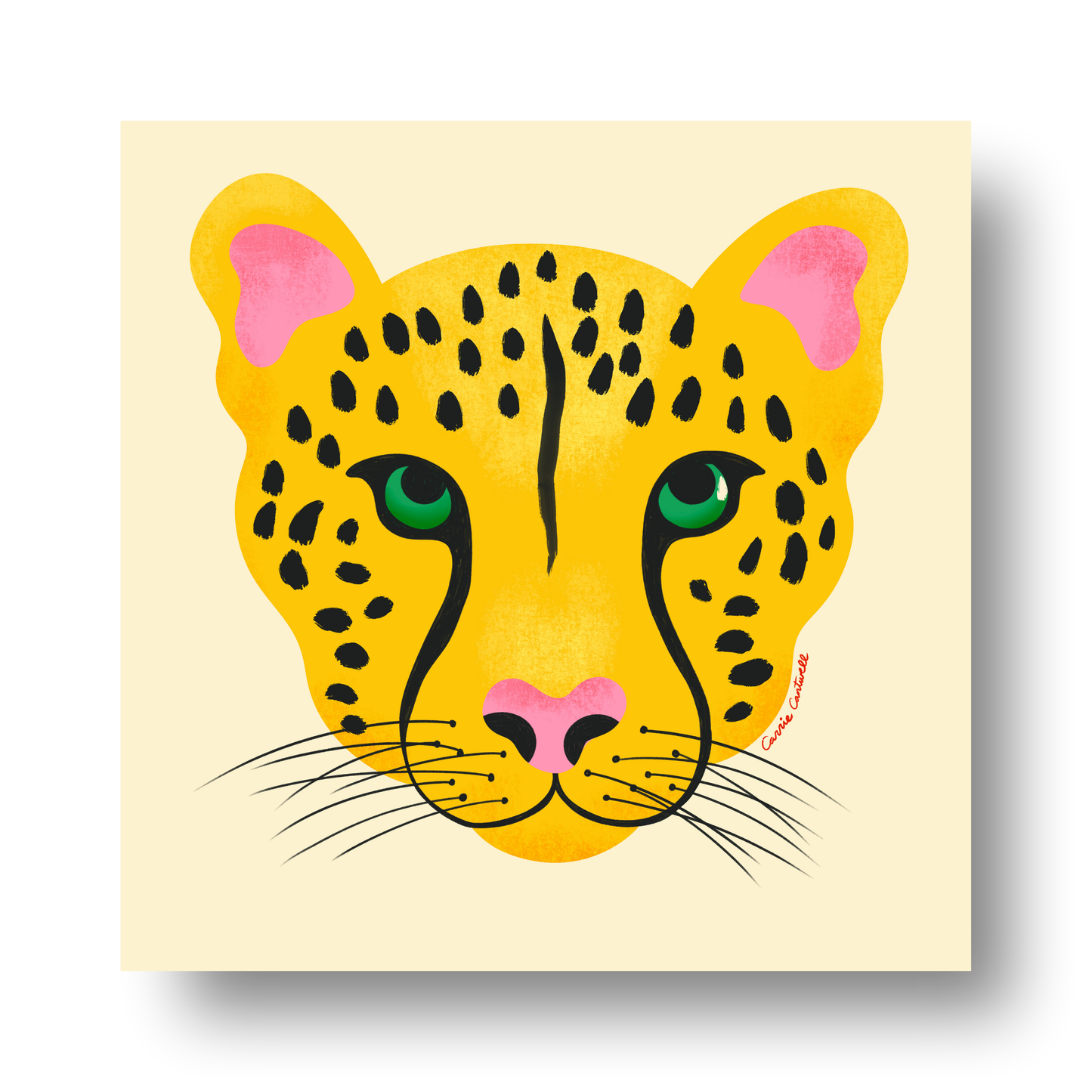 Jungle Cats Cheetah by Carrie Cantwell
