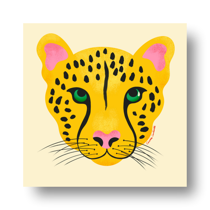 Jungle Cats Cheetah by Carrie Cantwell