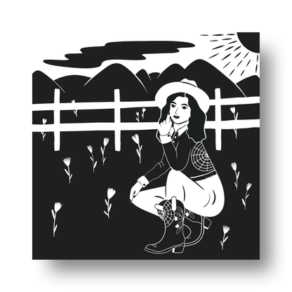 Goth Cowgirl by Carrie Cantwell