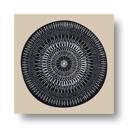 Mark Making Black Bream by Print Punk Studio