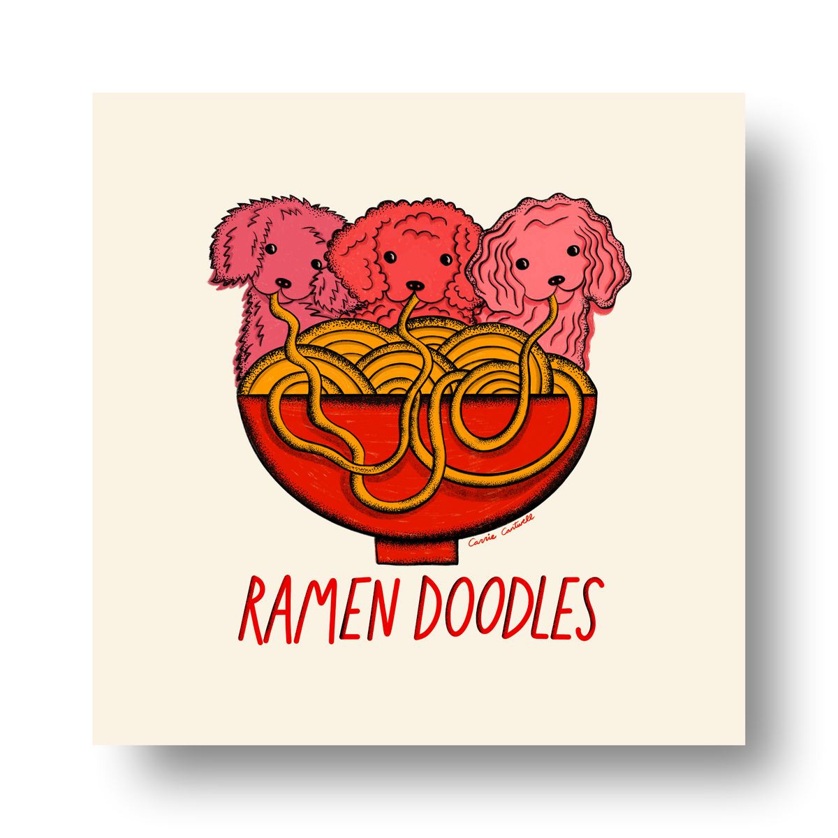 Ramen Doodles by Carrie Cantwell