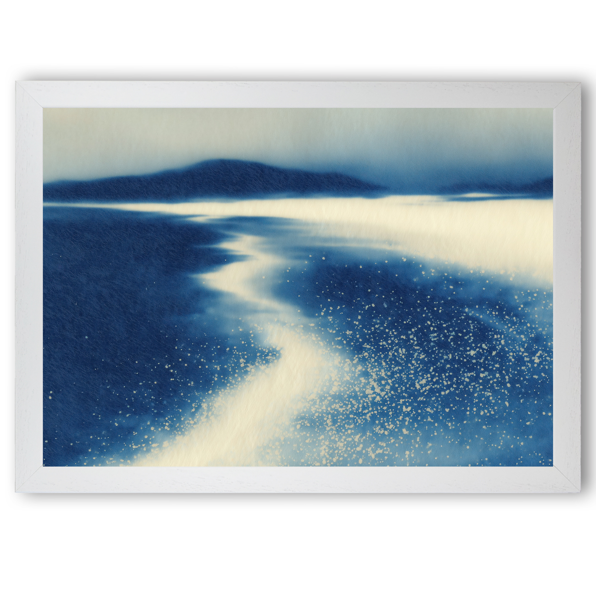 Serene Shoreline Flow by Chromatic Storm Studio