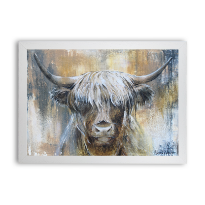Highland Cow 1 by STUDIO PAINT-ING