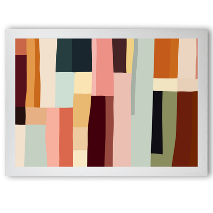 Cool Colour Blocking Artwork by Print Punk Studio
