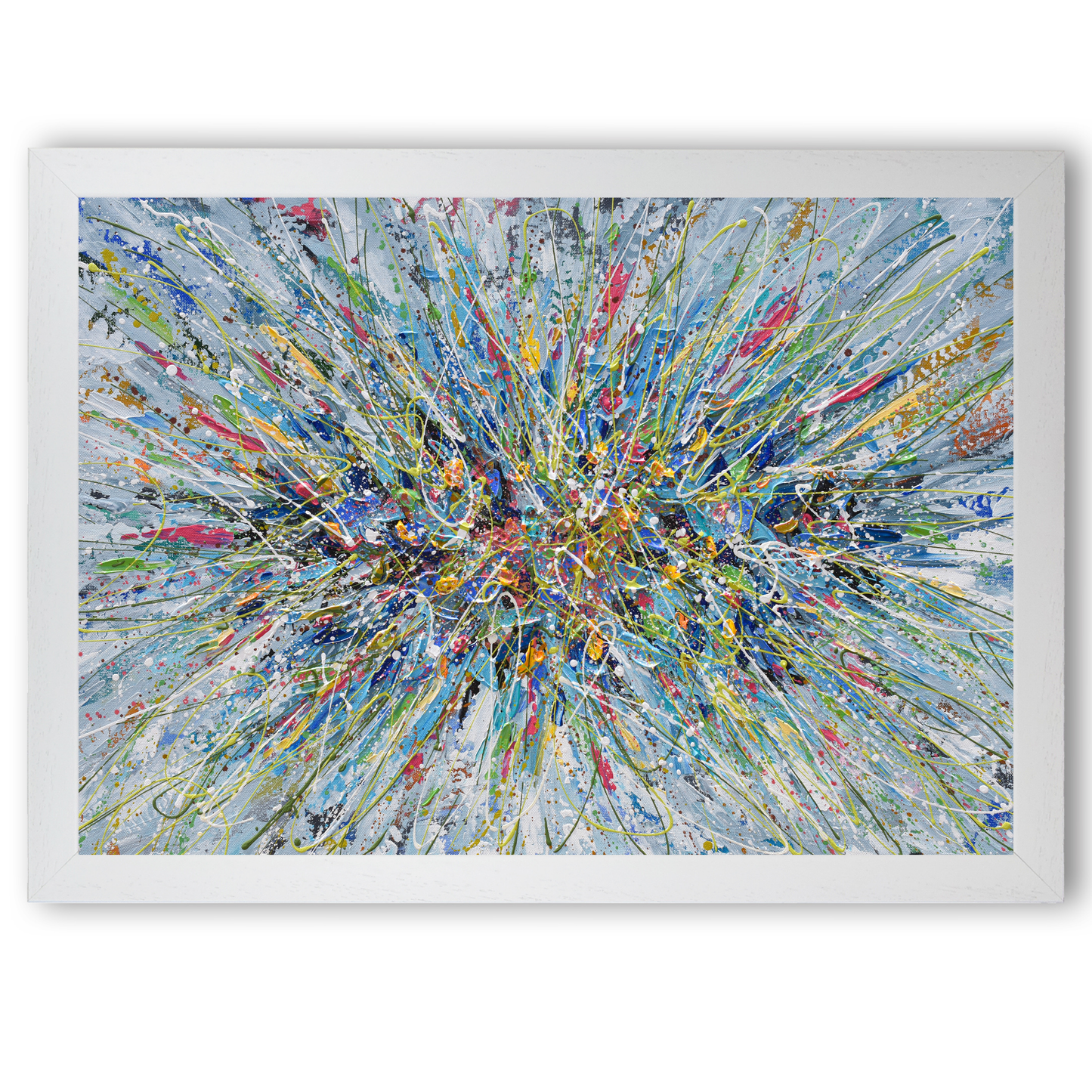 Abstract Floral Bouqet by Olga Tkachyk