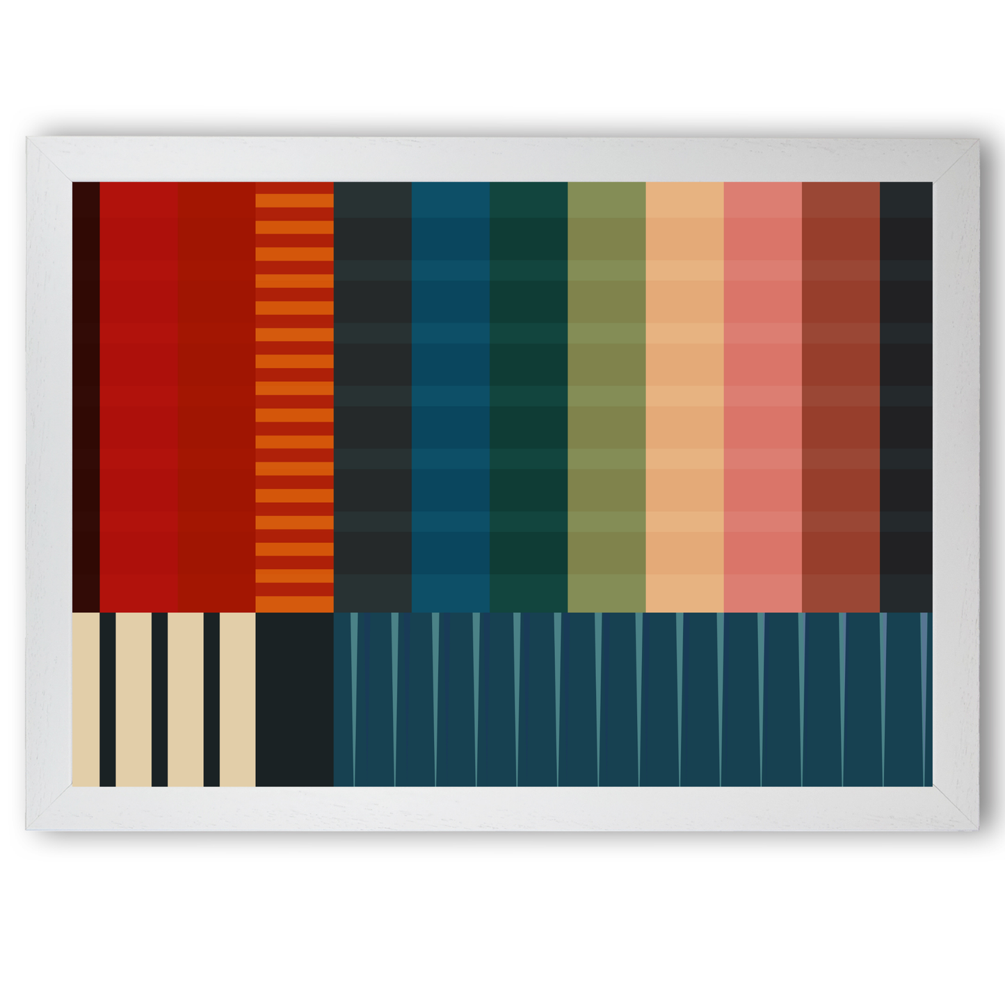 Multi Abstract Design Print by Print Punk Studio
