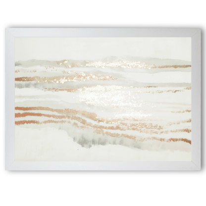 Copper Stripe Field by Chromatic Storm Studio
