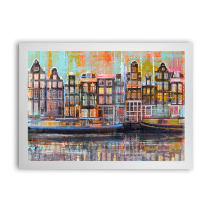 Aan de Amsterdamse Grachten by STUDIO PAINT-ING