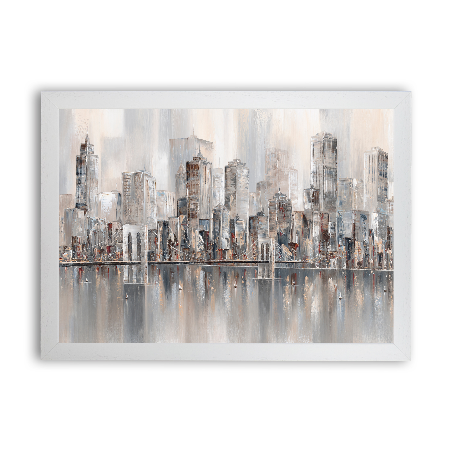 Illusions New York Skyline by Isabella Karolewicz