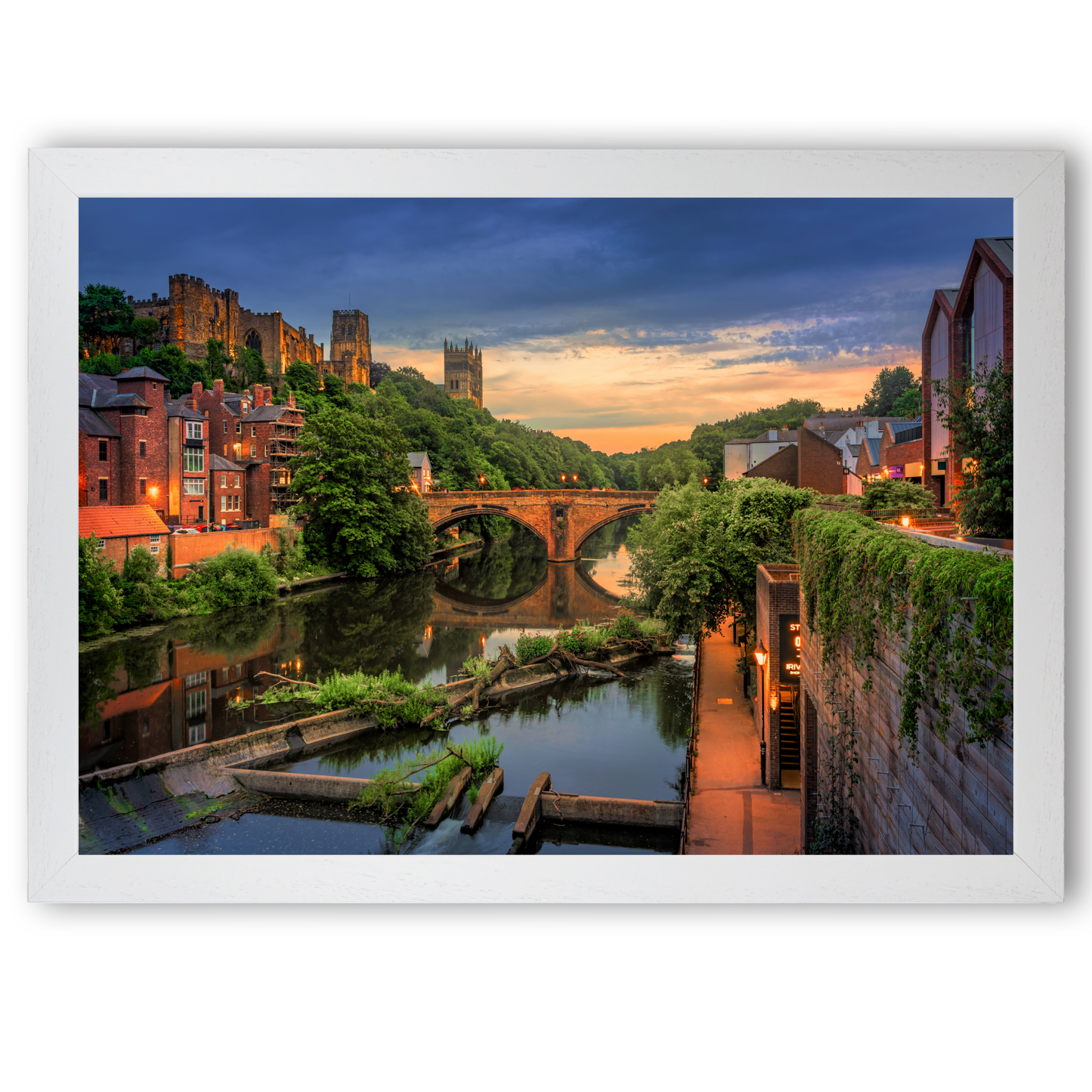 Durham Consumed by Nature in The Summer by Steven Robinson