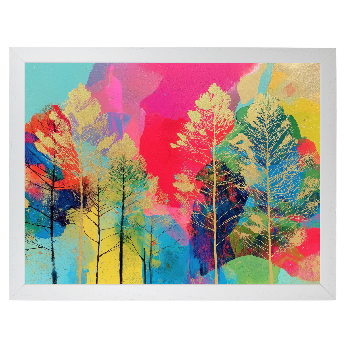 Golden Forest framed by Chromatic Storm Studio