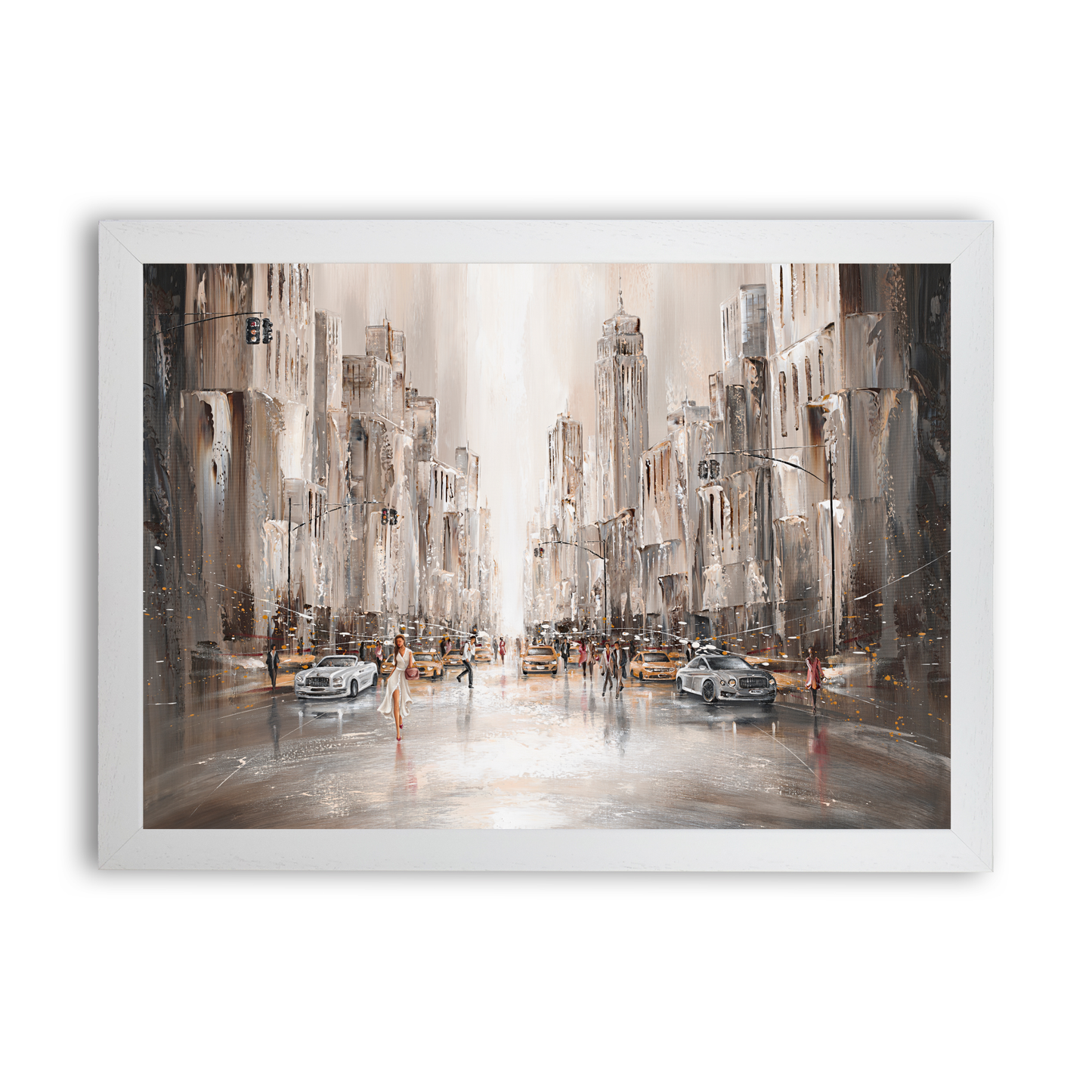 City Life, New York by Isabella Karolewicz