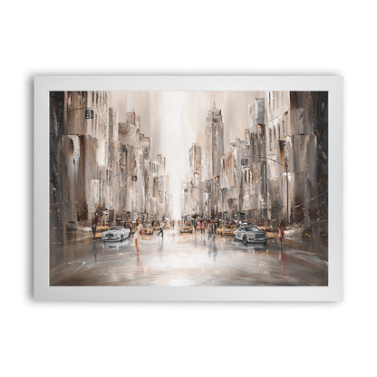 City Life, New York by Isabella Karolewicz
