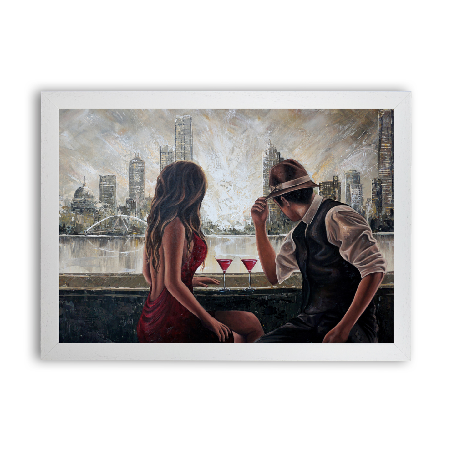 Drinks By The Yarra by Isabella Karolewicz