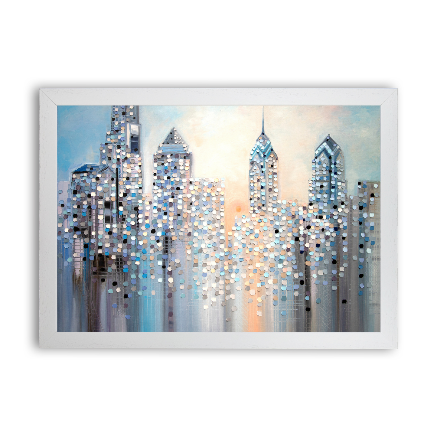 Sunrise in Philadelphia by Ekaterina Ermilkina