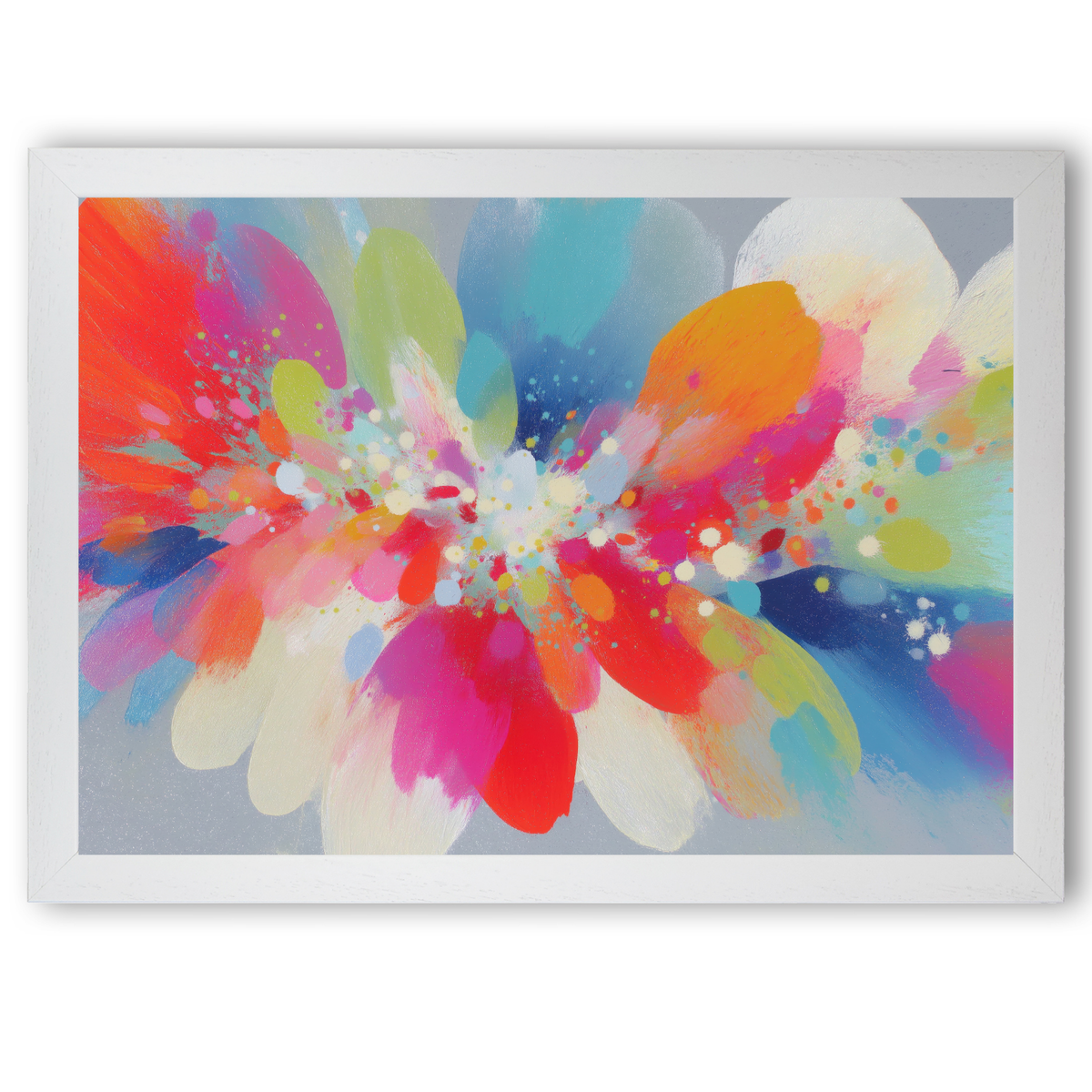Abstract Parrot Explosion by Chromatic Storm Studio