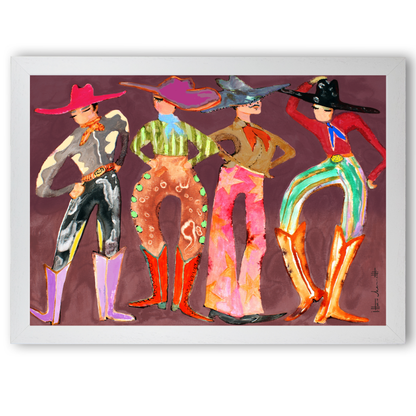 4 Style Cowboy by Studio Paint-Ing