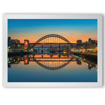 Tyne Bridge in Blue Hour by Steven Robinson