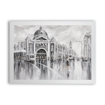 City Vibes Flinders In Monochrome by Isabella Karolewicz
