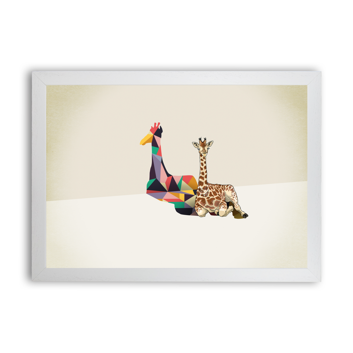 Walking Shadow Giraffe by Jason Ratliff