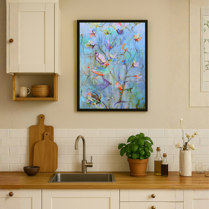 Flowers By Dawn 11 by STUDIO PAINT-ING